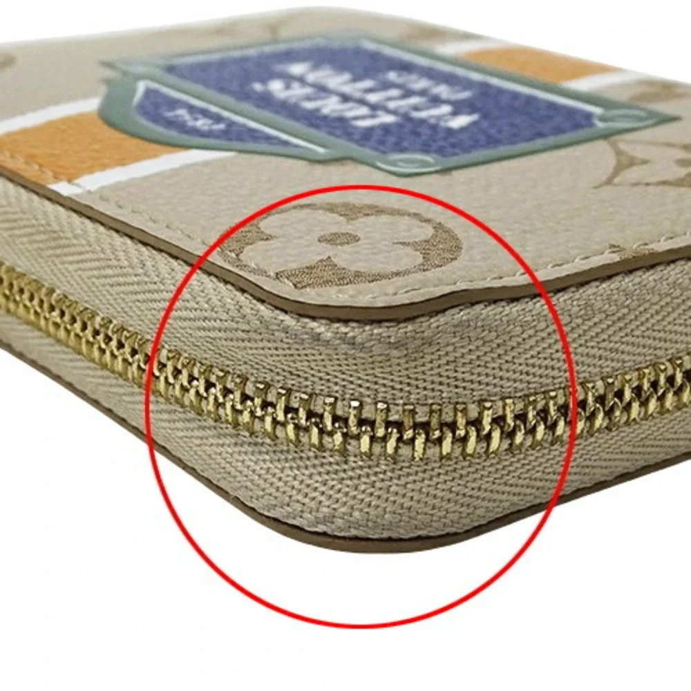 LOUIS VUITTON Beige Wallet - Picture 10 of 11